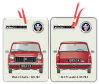 Austin 1100 MkII 1963-74 Air Freshener